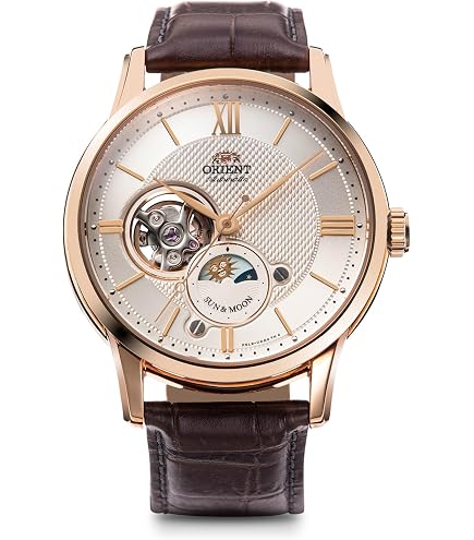 Amazon.com: ORIENT Classic Sun & Moon Mechanical Watch RN-AK0004L